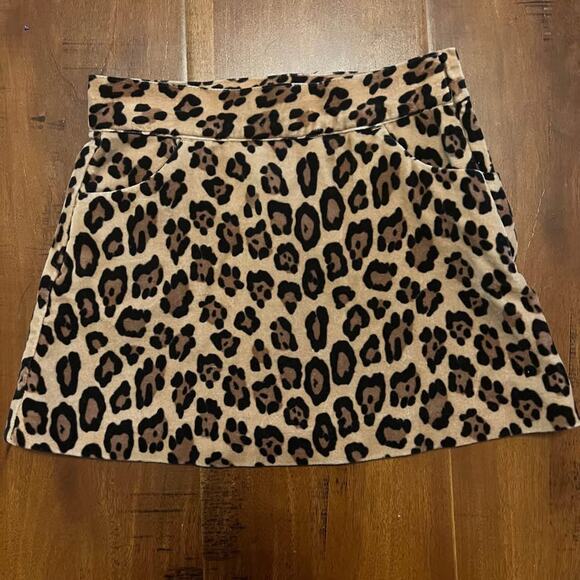 Janie and Jack faux suede Fully Lined  Skirt 2T Like New with Pockets - Picture 1 of 3
